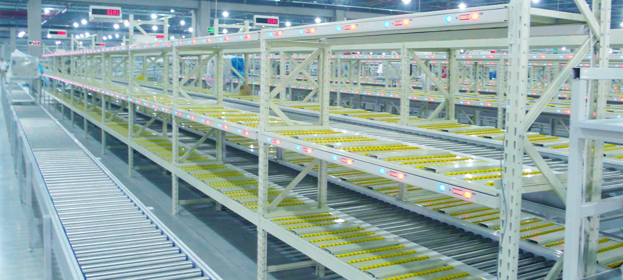 Strict FIFO storage mode, load rear & pick front