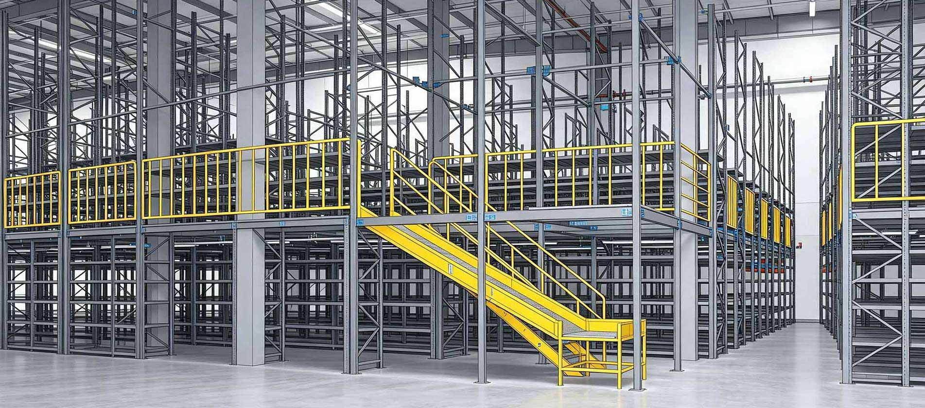 Soluções profissionais de armazenamento industrial
