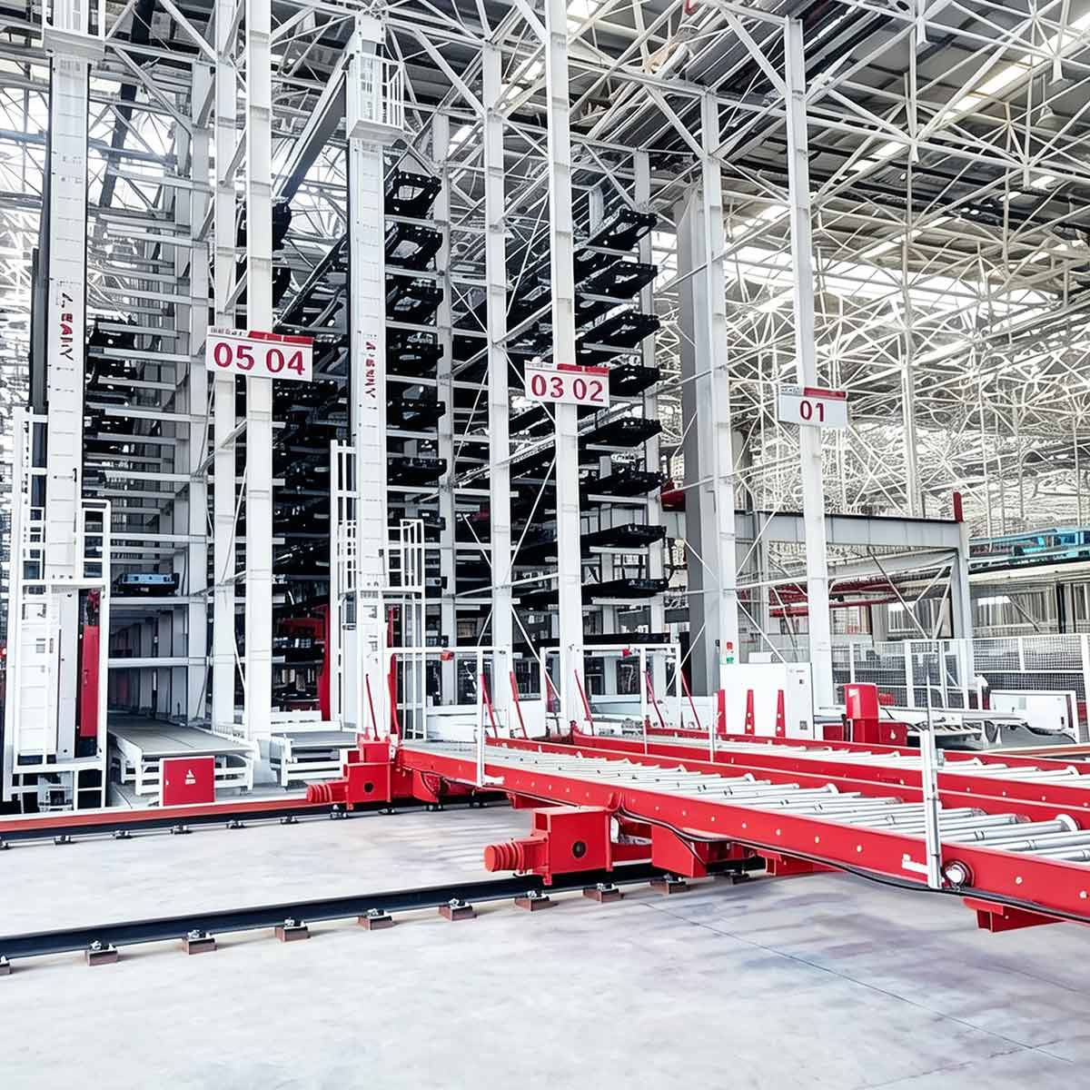 Sistema automatizado de armazenamento e recuperação (AS/RS)