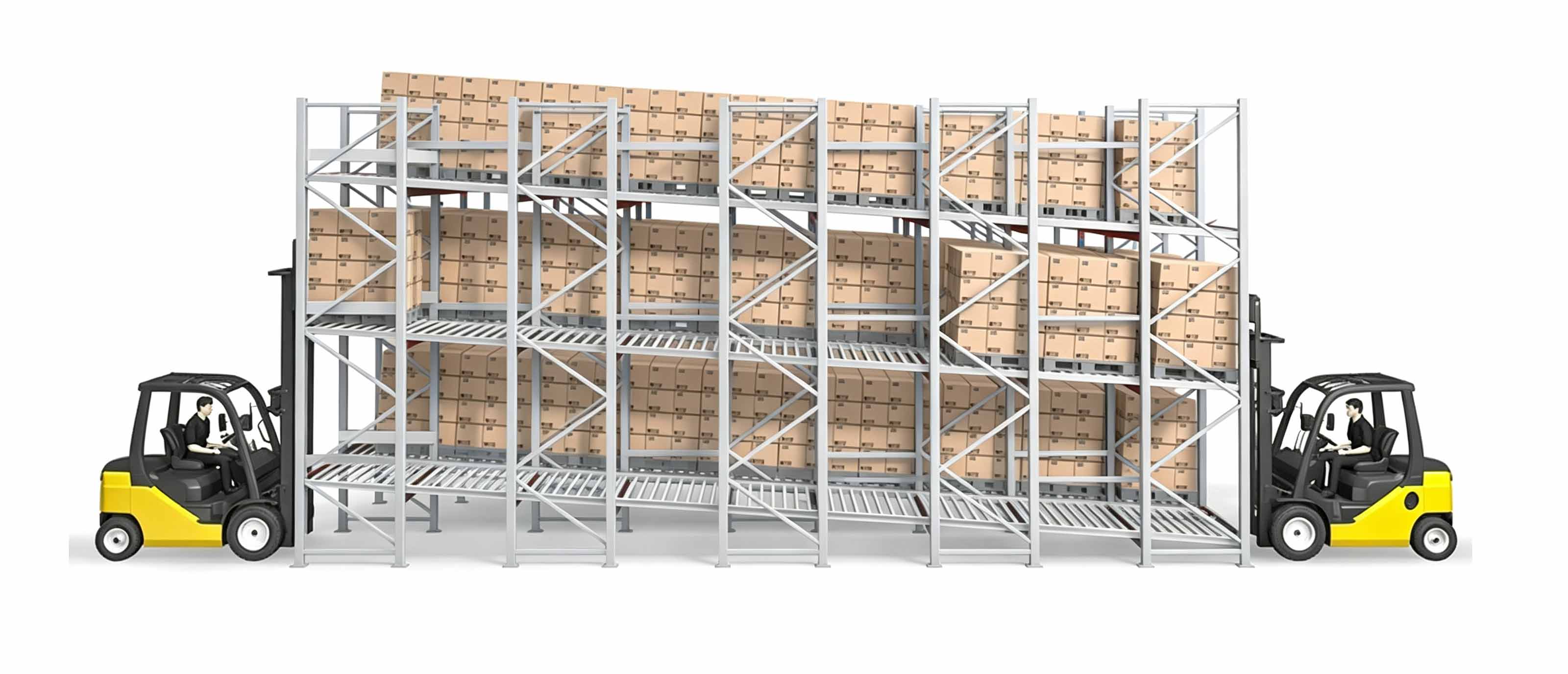 Warehouse Carton Flow Storage Rack